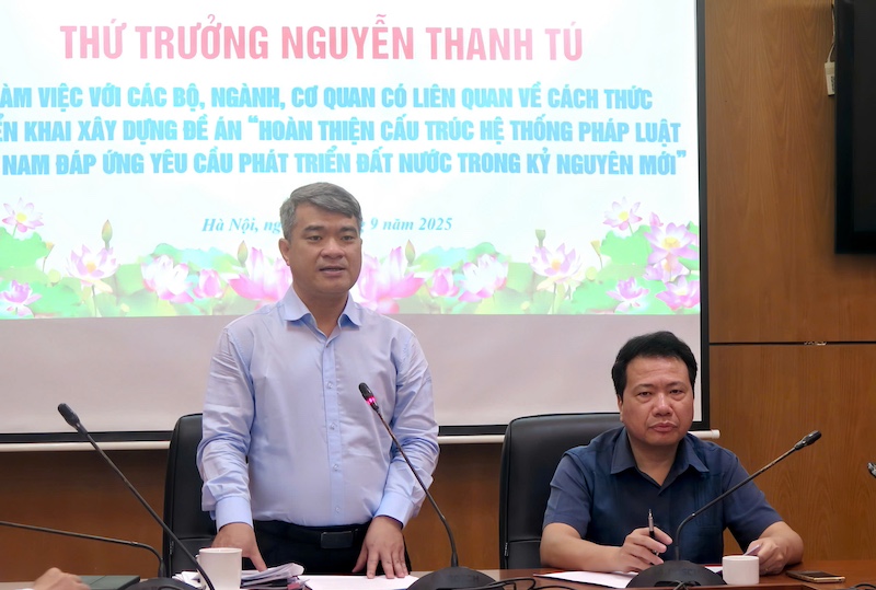 Hoàn thiện cấu trúc hệ thống pháp luật đáp ứng yêu cầu phát triển đất nước trong kỷ nguyên mới